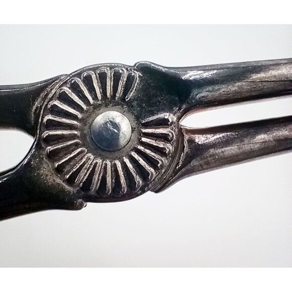 Salad Serving Tongs Silver Plated Metal Vintage 10 In Unbranded Kitchen Utensils - Picture 7 of 16